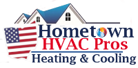 Hometown HVAC Pros Logo - Heating & Cooling Services in Trumbull County, OH: Residential/Commercial Installation, Maintenance, 24/7 Emergency